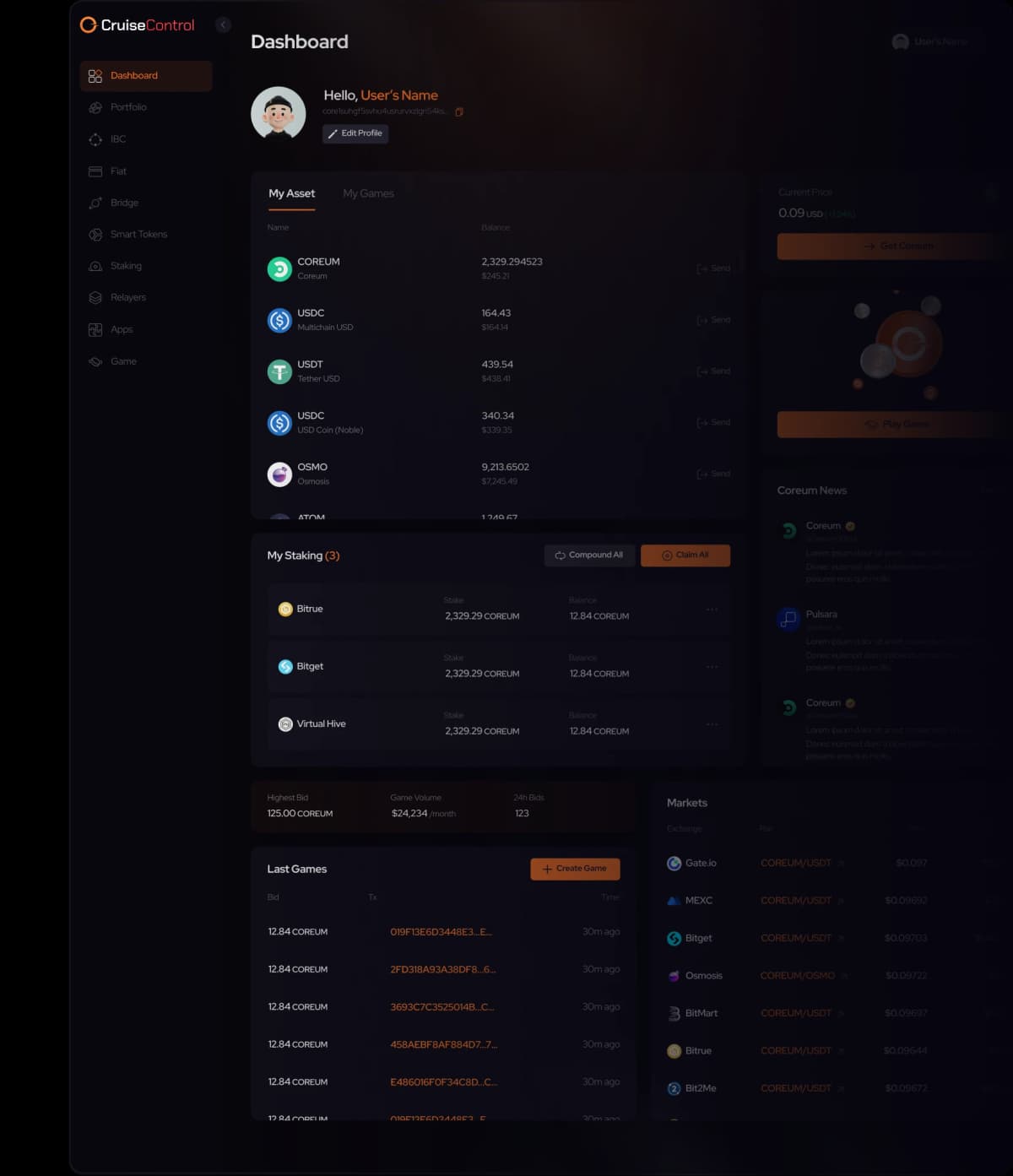 Dashboard Preview