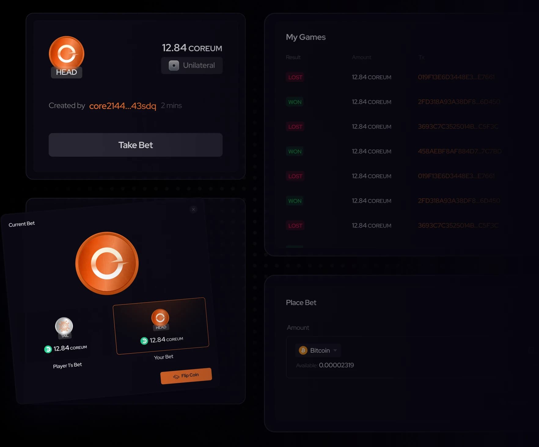 Actions Overview